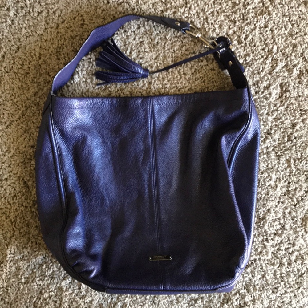 Purple Coach bag